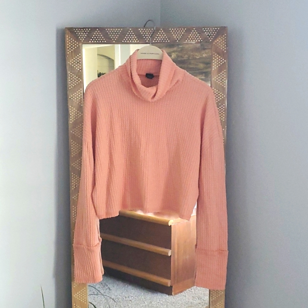 Wild Fable Long Sleeve Crop Sweater sz small